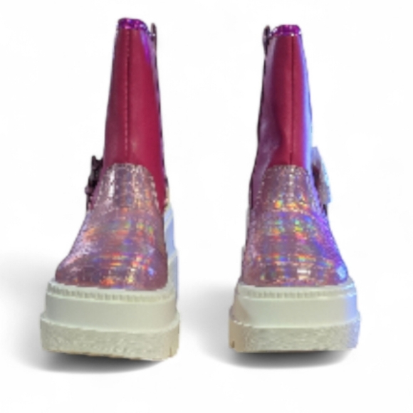 Cape Robbin  Colorful Platform Ankle Boots - Picture 4 of 14